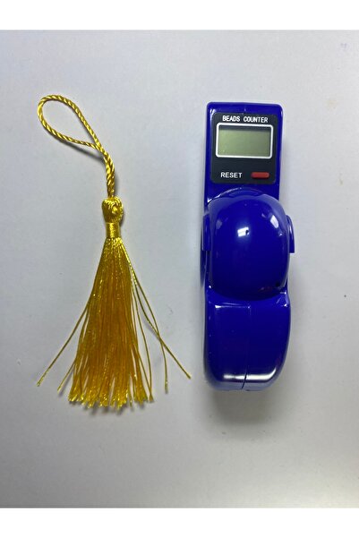 SXH Büyük Boy Zikirmatik Dijital Tesbih Alıllı Sayaç Döner Sayaç Mavi