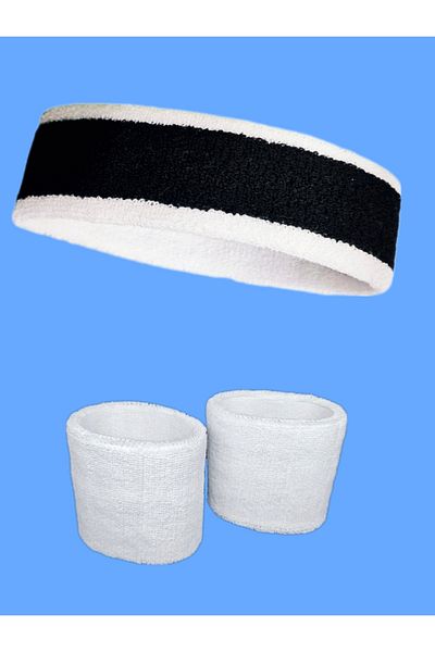 SportyBand Hair Band and Bracelet Set 3 PiecesHeadband