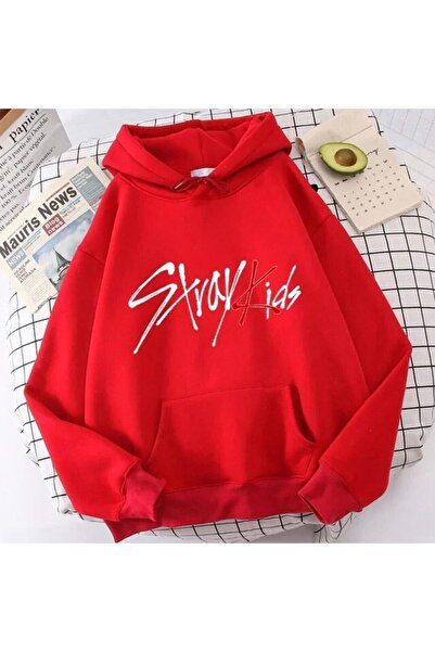 MAGORS Μακρυμάνικο φούτερ SVART WEAR Stray Kids με στάμπα με βαμβακερή κουκούλα