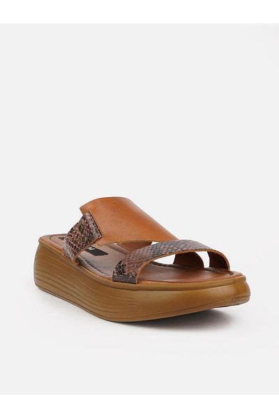 KUUM LONDON Orthopedix K8404 Genuine Leather Women's Slippers