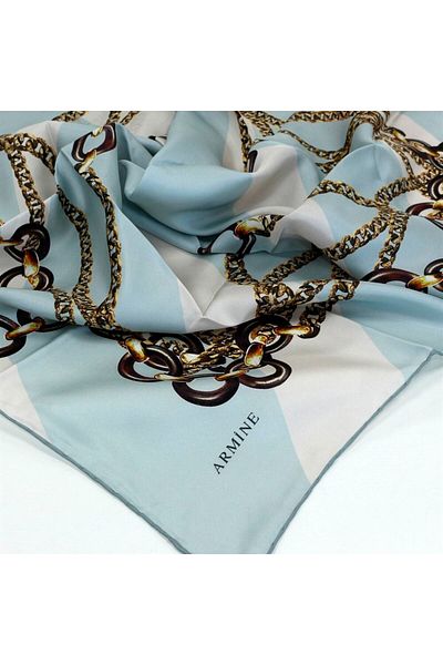 Armine Silk Scarf - Nostalgia Series - 7832d-43 - Tivil