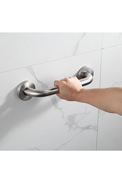 Fixer365 Yaşlı Hasta Engelli Paslanmaz Tutma Tutunma Barı 50 Cm Çap:32 Cm