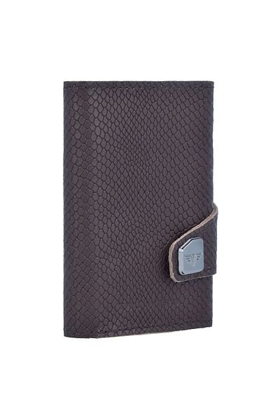 Tru Virtu Click & Slide Kreditkartenetui Geldbörse RFID Leder 6,5 cm