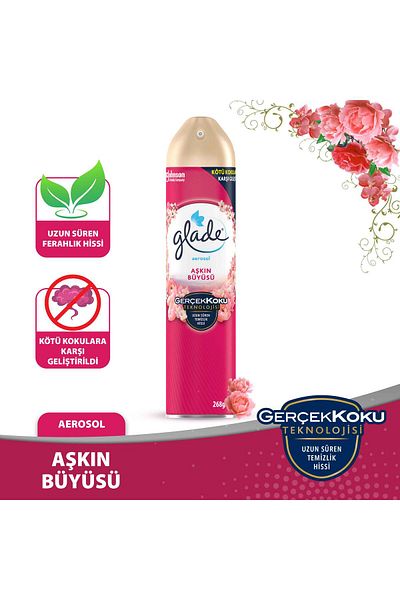 Glade Hava Tazeleyici Aerosol Oda Kokusu Cicek Festivali 300ml Fiyat Yorumlar Trendyol