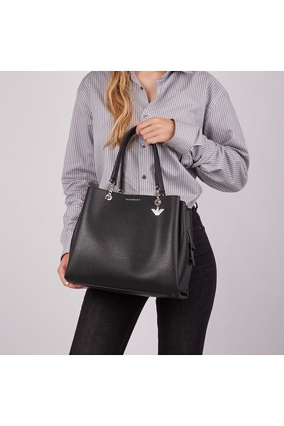 Emporio Armani Zwarte Handtas Y3D158-YFN6E-81386