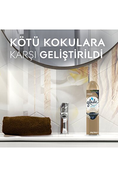 Glade Sprey Aerosol İpeksi Vanilya 300 Ml