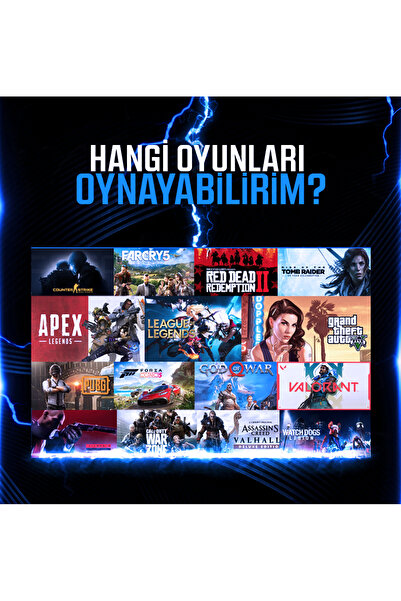 RAMTECH BİLGİSAYAR TREND X60 İ5 9400F 32GB RAM 960GB SSD RX580 8GB 120MM SIVI SOĞUTMA OYUNCU MASAÜSTÜ