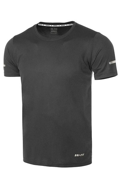 GENIUS STORE Men's Moisture Absorbing Quick Dry Athletic Technical Performance Sports T-shirt DRIFIT-KISAKOL2