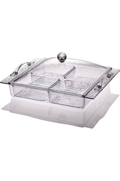 Kosova Depa 4-Piece Transparent Breakfast Bowl DEP-0636