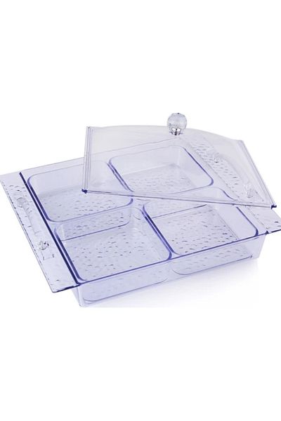 Kosova Depa 4-Piece Transparent Breakfast Bowl DEP-0636