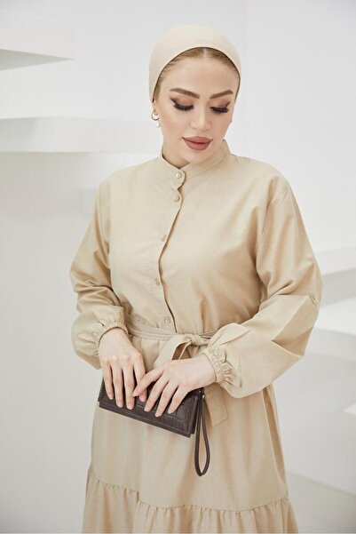 benguen 428 Velkolepý límec zapínaný hidžábový šatový kámen