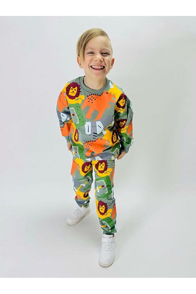 öykümgaleria Boy's Seasonal Top and Bottom Set