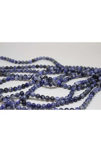 Yasamtohumu Sistem de 1/4 (are o lungime de 9 cm!) Piatră Sodalit Royal 8mm Sistem de 1/4