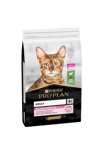 Pro Plan delicate kuzulu 10kg kuru kedi maması optidigest adult yetişkin seçici kedi maması
