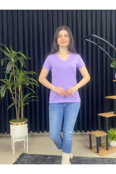 ESPOİRPLUS ΓΥΝΑΙΚΕΙΟ ΑΝΟΙΧΤΟ ΜΩΒ ΚΟΝΤΟΜΑΝΙΚΙ ΜΕ V ΛΑΙΜΟ 100% ΒΑΜΒΑΚΙ