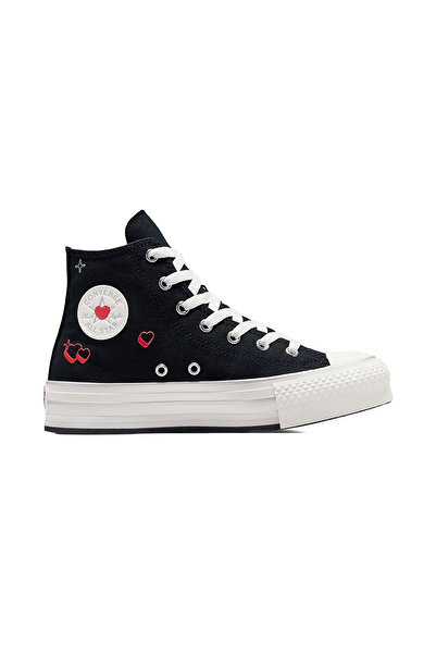 Converse Chuck Taylor All Star Eva Lift Platform Kadın Günlük Ayakkabı Siyah