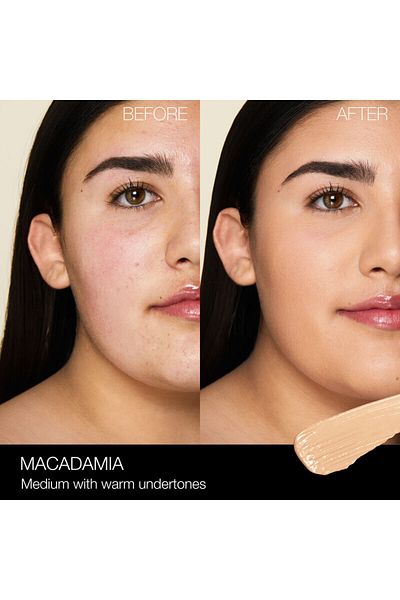 Nars مرطب كريمي مشع لمدة 24 ساعة، مقاوم للعرق لمدة 16 ساعة، خافي عيوب لامع