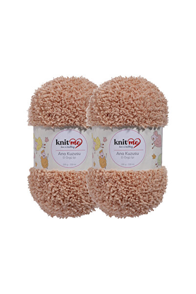 knitme خروف الأم 100 جرام 2 عبوة من خيوط الحياكة اليدوية 753