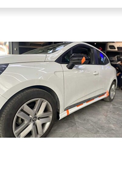 GÜNEŞLİ GARAJ Renault Clio 5 Uyumlu Yan Marşpiyel (ÇİFT) (PLASTİK)