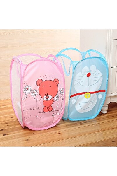 MAGİTOPTAN Oyuncak Ve Çamaşır Sepeti - Hayvan Figürlü