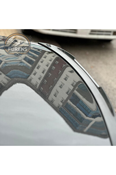 Furens Audi A5 Uyumlu Sportback Bagaj Üstü Black Piano Yarasa Spoiler Bagaj Ç...