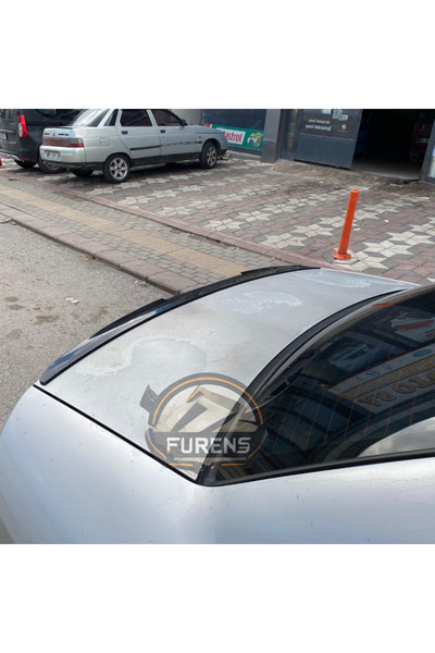 Furens Bmw E90 316 318 320 325 330 Uyumlu  Bagaj Üstü Yarasa Spoiler Piano Black
