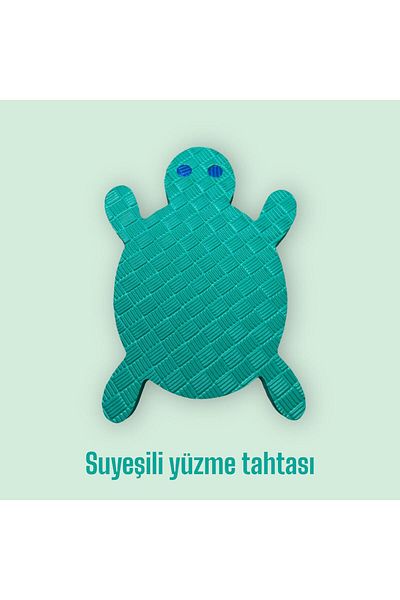 AFFECTİONE لوح السباحة السلحفاة