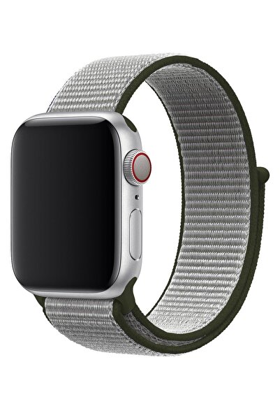 PSGT Apple Watch Uyumlu Seri: 3/4/5/6/7/8/9/se (42-44-45-49MM) Ve Seri10-11 (46MM) Kordon Hasır Örgü