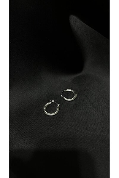 ROYKA Steel Silver Hoop Earrings