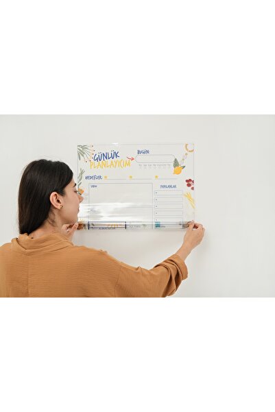 Elektrohold Statik Günlük Planlayıcı 47x70cm Kalem