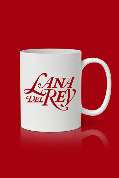 designedfy Lana Del Rey Baskılı Kupa Bardak