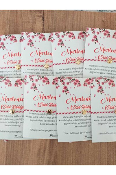 wundaf tasarım Marteniçka 10 lu Yonca Bileklik