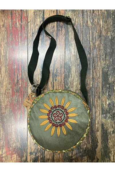 Street Bag Geantă de umăr șinok etnică autentică boemă cu broderie florală