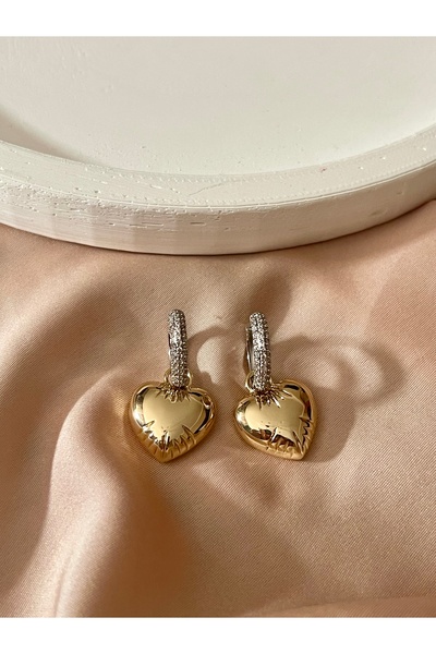 NİL حلق على شكل قلب - تصميم متدلي