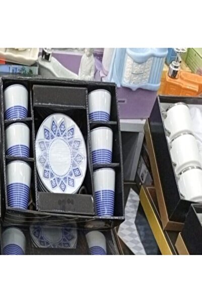 by sado 6 Kişilik Kahve Fincanı Seti