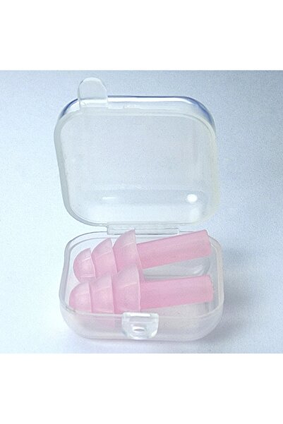 Market666 Pembe Kulak Içi Tıkaç Medikal Yumuşak Silikon Tıpa Su Ve Ses Yalıtı...