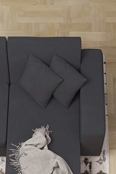 Modalife Toronto Salon&oturma Odası Köşe Takımı - Antrasit