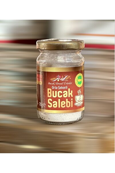 Bucak Yöresel Ürünler Bucak Salebi, 5 Fincanlık Sıcak Salep/1 Kg Dondurma Salebi, Hakiki Bucak Sahlebi + Şeker