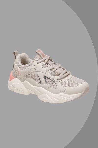 lumberjack White/Sand Women's Sneaker Casual Daily Sports Shoes