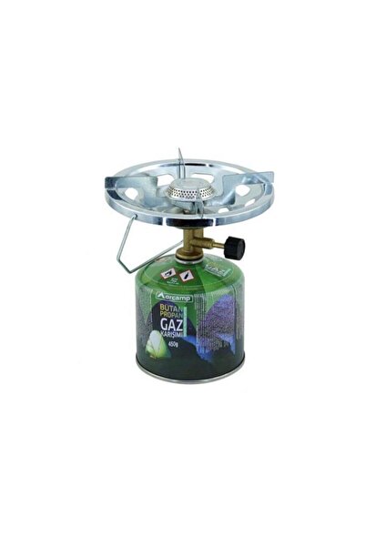 Orcamp K-500 Siboplu Kamp Ocağı + 450 Gr Kartuş Tüp