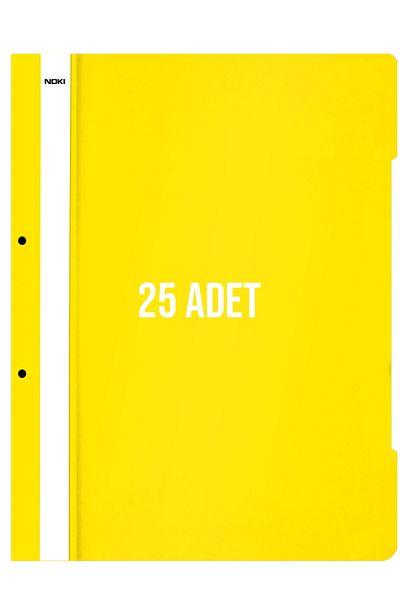 Dağtaş Kırtasiye Noki XL Ring Binder 25 Pack Yellow