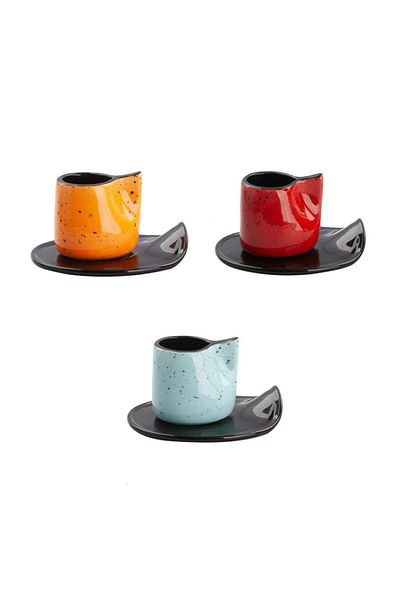 Mikasa Moor VEGA COLOR 6 PERSON TURKISH COFFEE CUP
