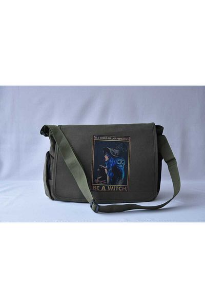 DEEFWEAR Τυπωμένη τσάντα Messenger/Τσάντα Ρυθμιζόμενη ζώνη