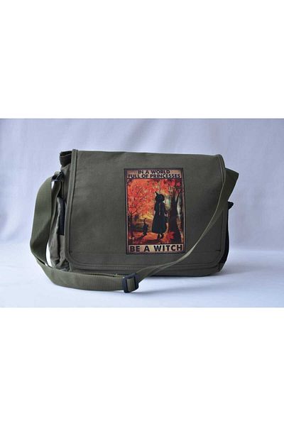 DEEFWEAR Τυπωμένη τσάντα Messenger/Τσάντα Ρυθμιζόμενη ζώνη