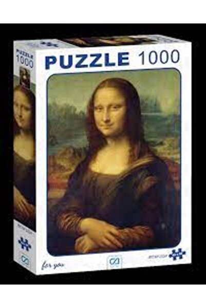 CA Games 1000 Parça Puzzle Monalisa CA7022