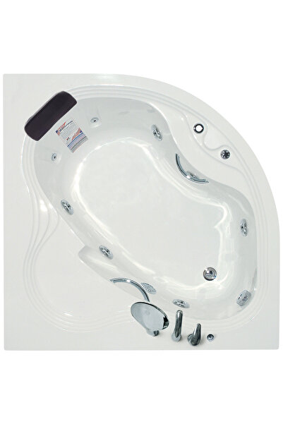 Waterway Manhattan Jakuzi 130x130 H:55 Bonus Hidromasaj Sistemli Küvet