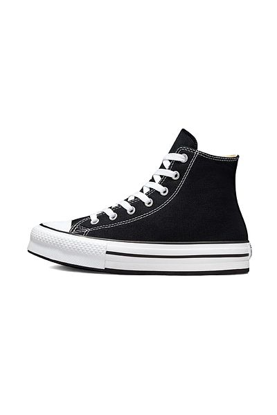 converse Chuck Taylor All Star Eva Lift Canvas Platform Γυναικεία Casual Παπούτσια272855C Μαύρα
