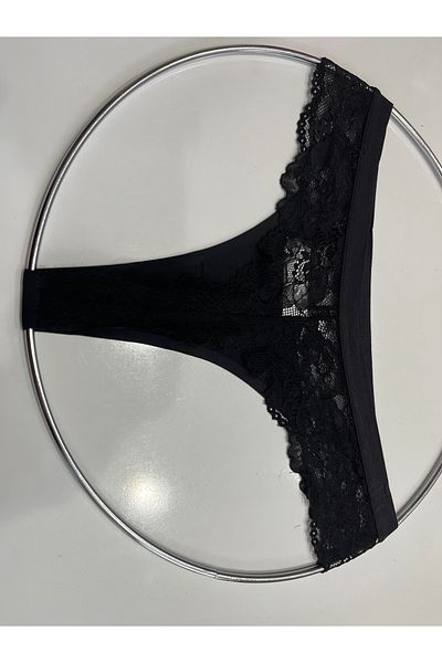 kayabaş F.K Laser Cut Lace Thong - 2801 Model