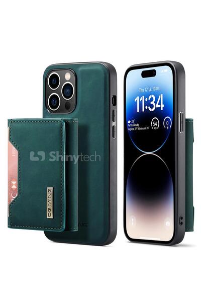 Shinytech Apple Iphone 14 Pro Max Uyumlu Ayrılabilen Cüzdanlı Deri Telefon Kı...