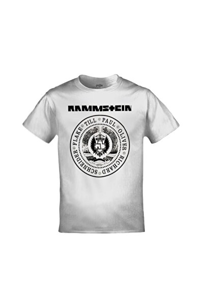 CONSTRAİN Unisex crna majica sa Rammstein printom